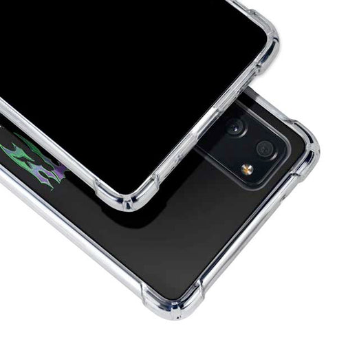 Adult Swim Rick and Morty Neon Skulls Galaxy S20 FE Clear Case
